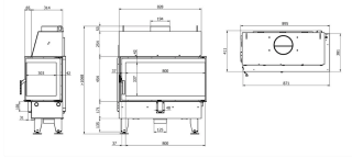 DEFRO HOME IMPULS LA BP wymiary